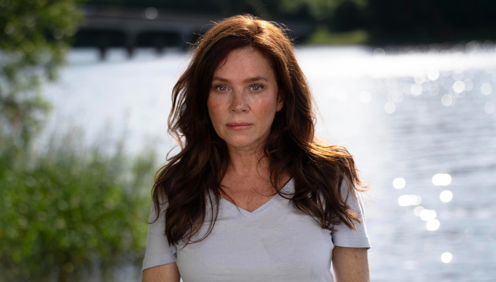 Anna Friel will lead the cast of The Heights (Credit: Channel 5)