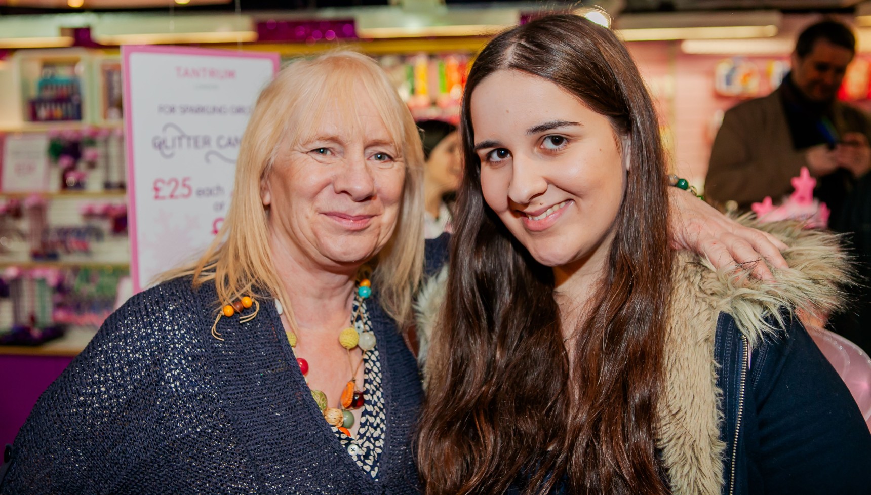 Jean O'Brien and her daughter Megan Bhari