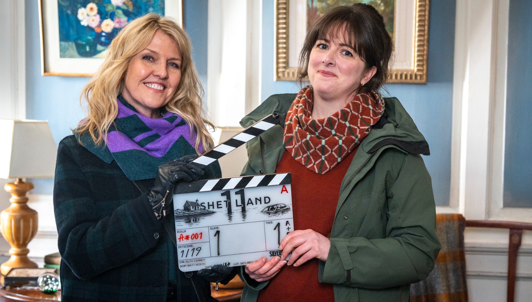 Alison O'Donnell and Ashley Jensen as Tosh and Ruth