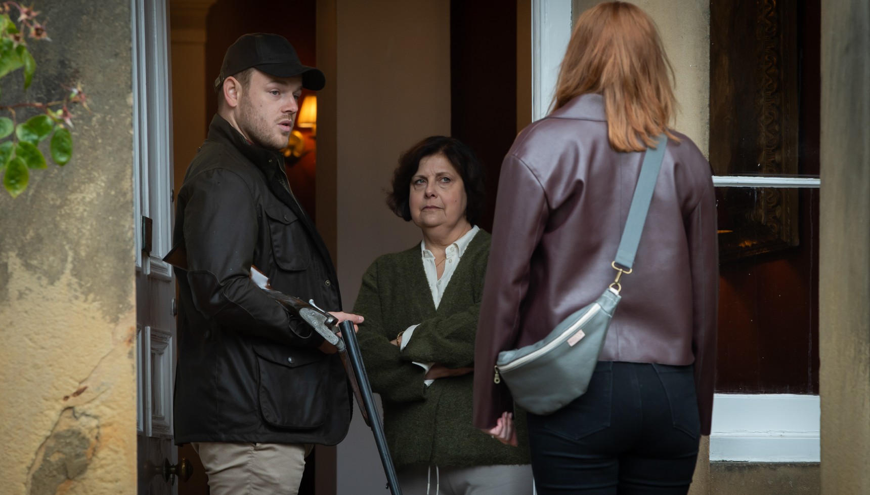 Anthony, Fiona and Amanda came face to face in The Fortune