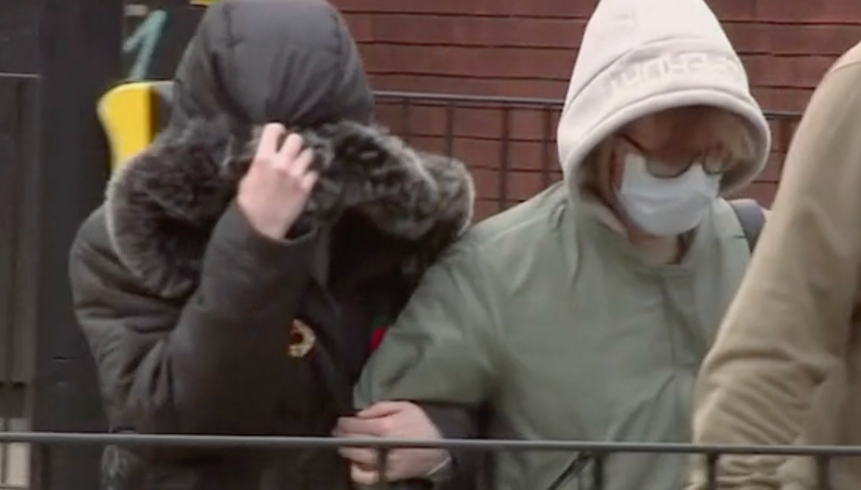 Kimberley Cookson arriving at Wolverhampton Crown Court for sentencing