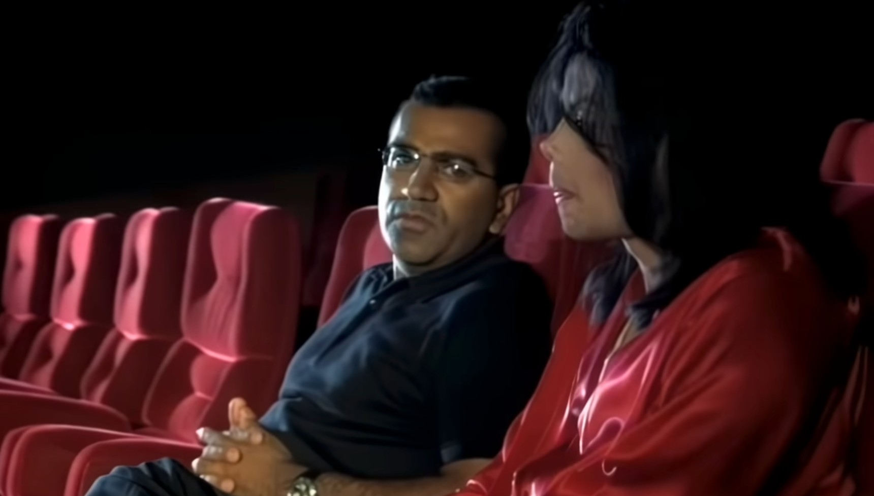 Martin Bashir and Michael Jackson in Living with Michael Jackson