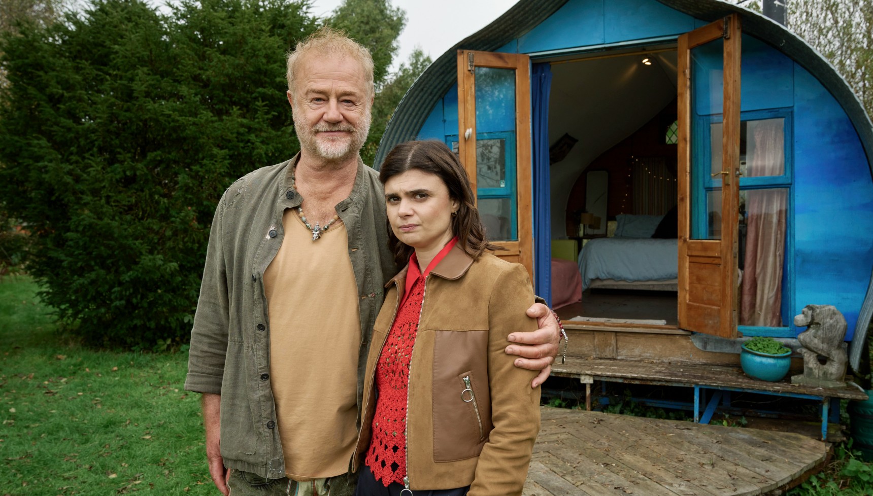 Owen Teale and Gwyneth Keyworth in Death Valley series 2 episode 4