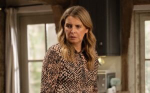 Charity stands up to Dr Todd in Emmerdale spoilers (Credit: ITV)
