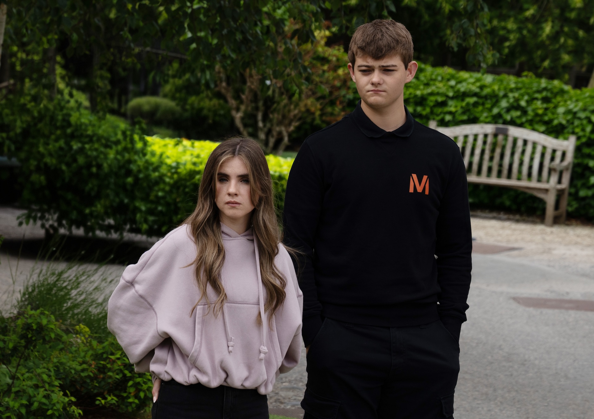Dylan tells April he is finding things tough in Emmerdale spoiilers (Credit: ITV)