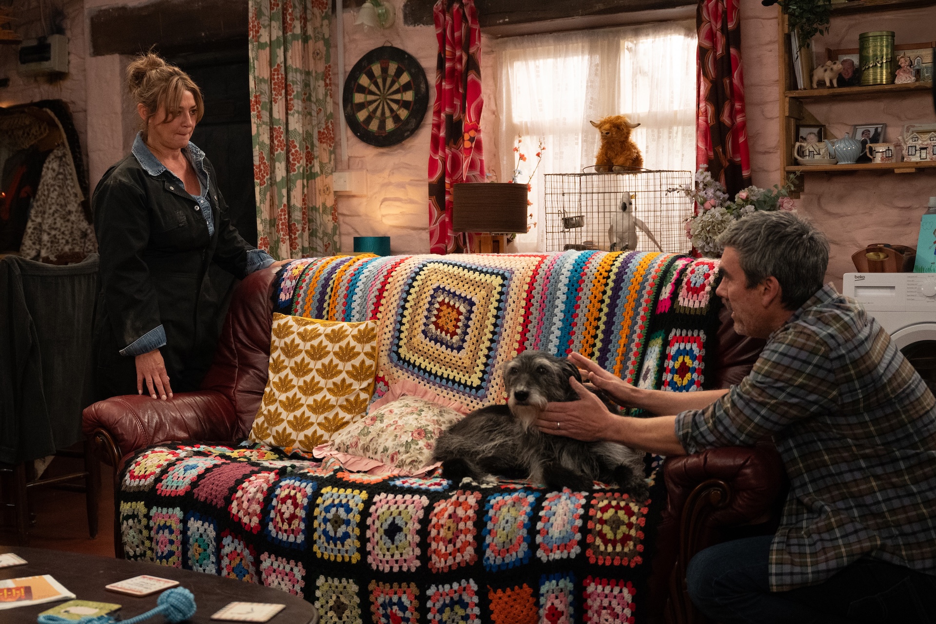 Cain is obsessed with saving Monty (Credit: ITV)
