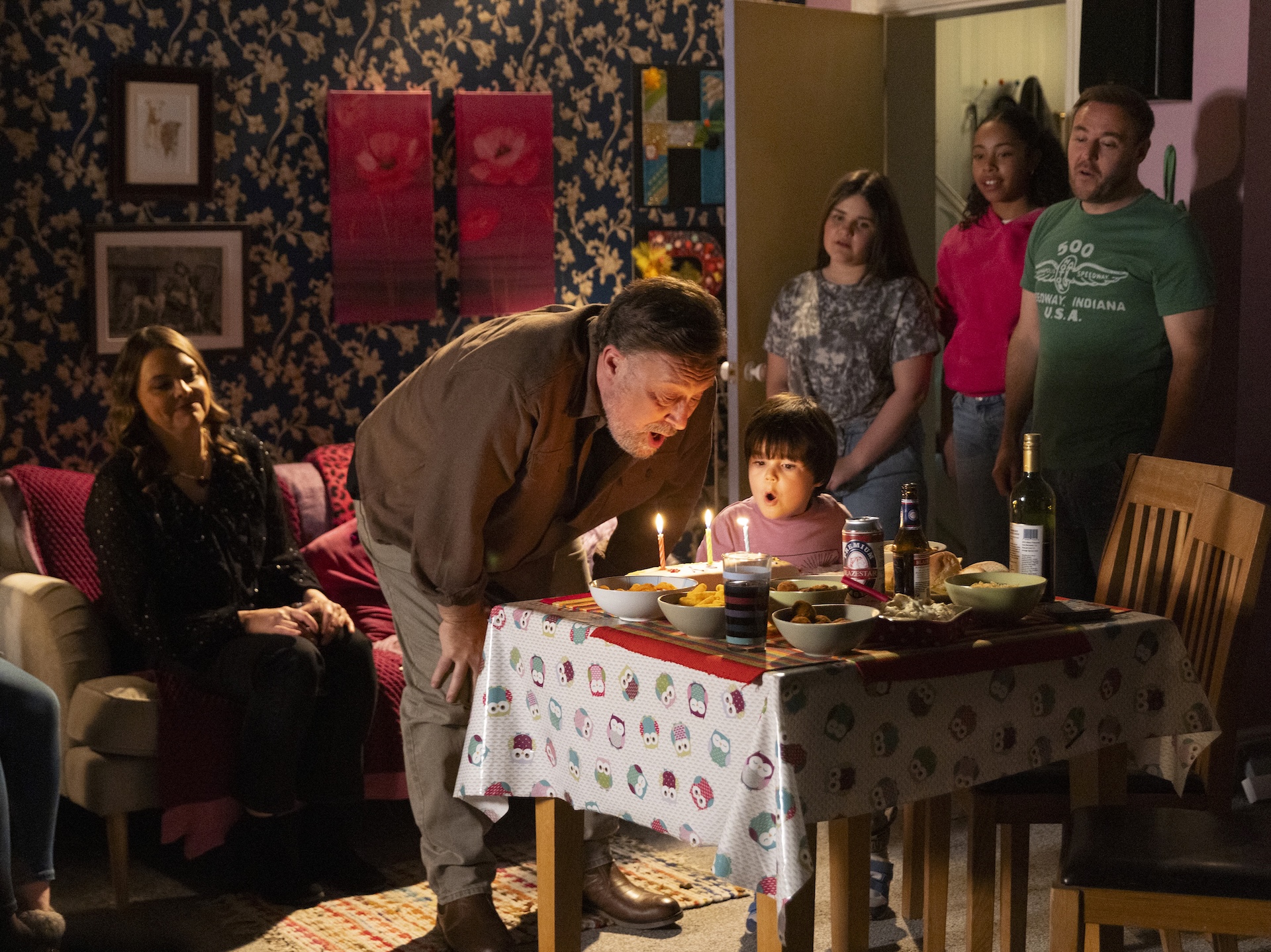 Coronation Street's Ross' birthday party