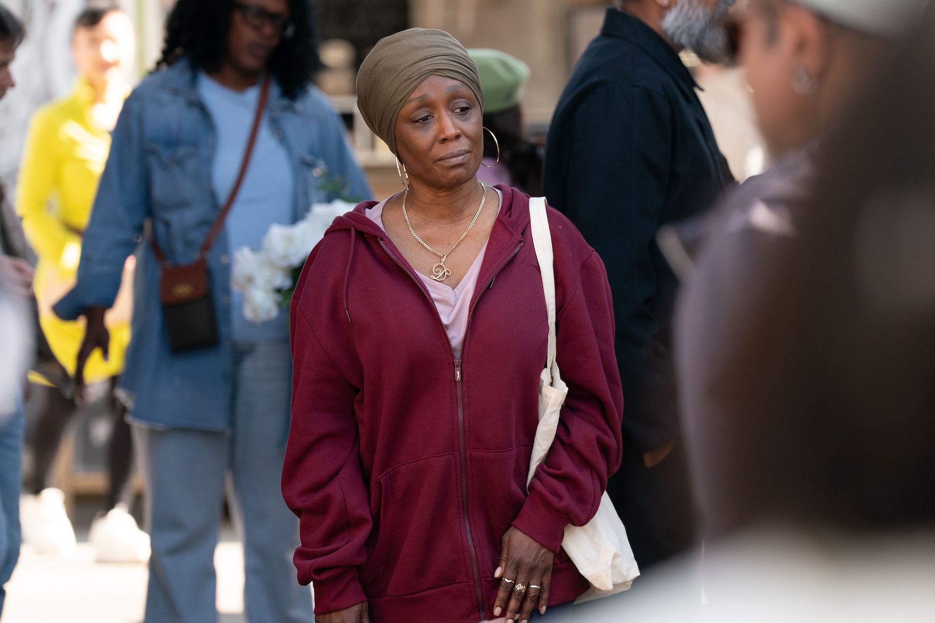 Denise miserable in EastEnders