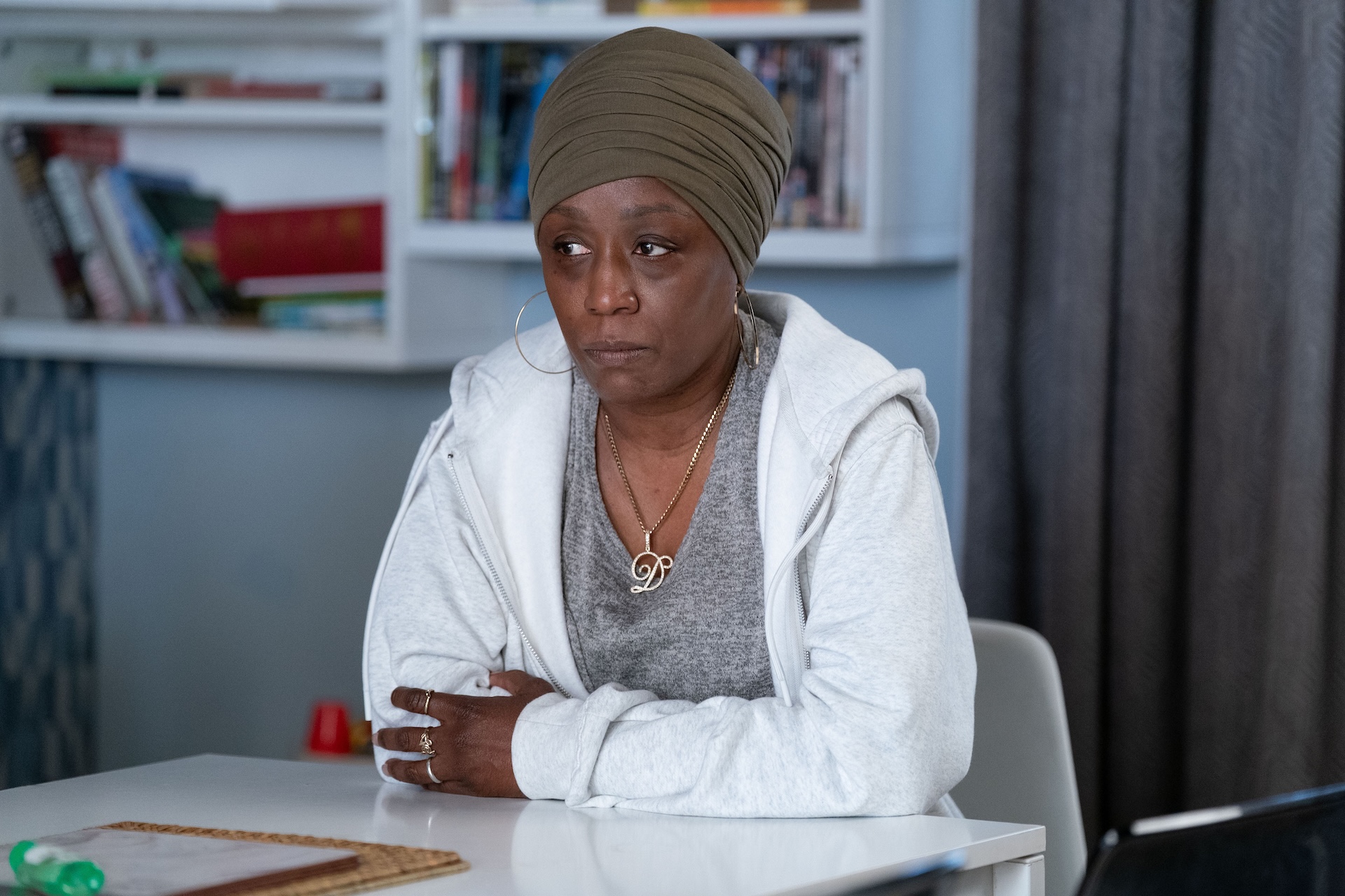 EastEnders' Denise miserable