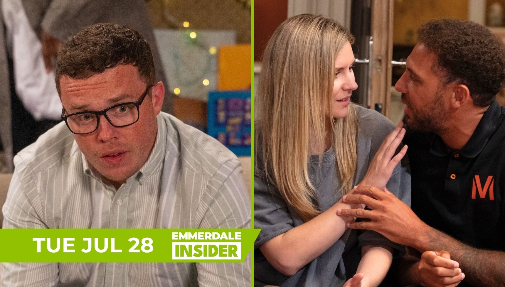 Emmerdale's Joe is about to discover the truth about Billy and Dawn in new spoilers