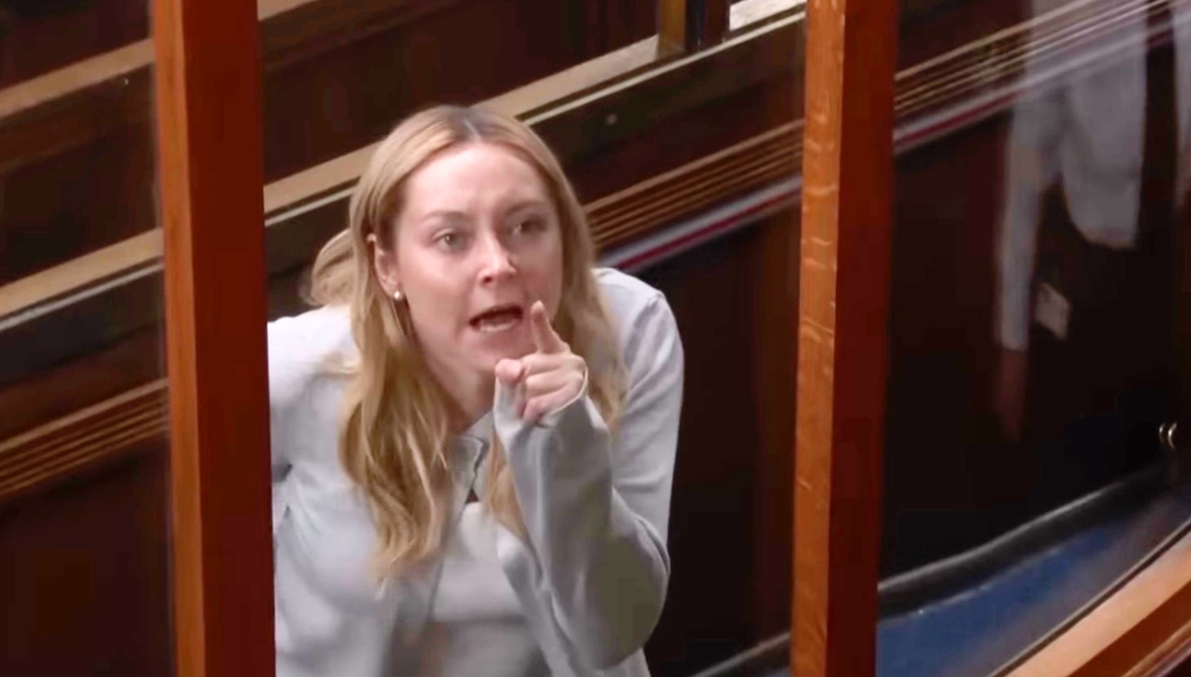 Coronation Street's Megan shouting in court