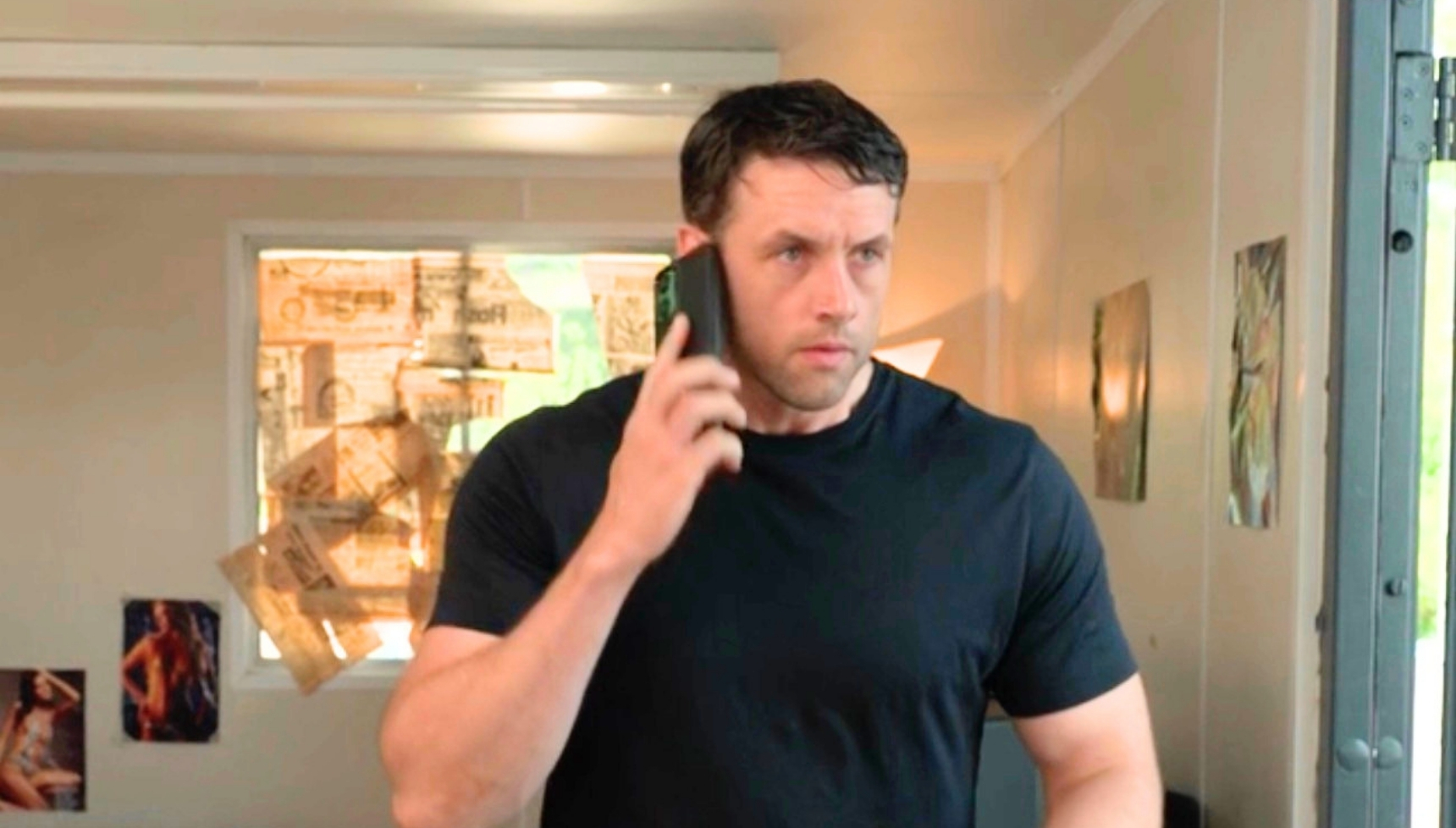 EastEnders' Mark on the phone