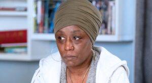 EastEnders' Denise miserable