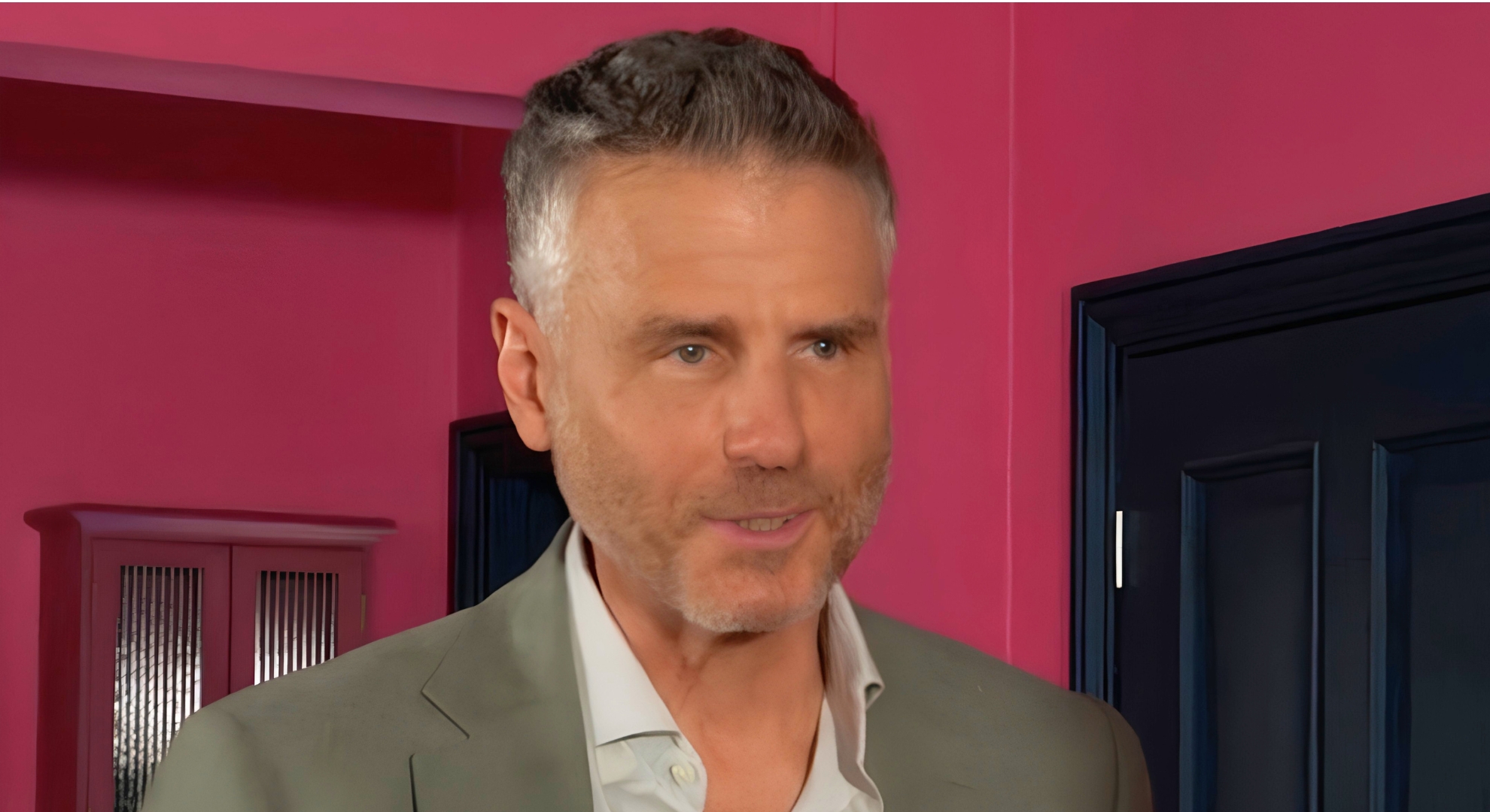 EastEnders' Clive smiling