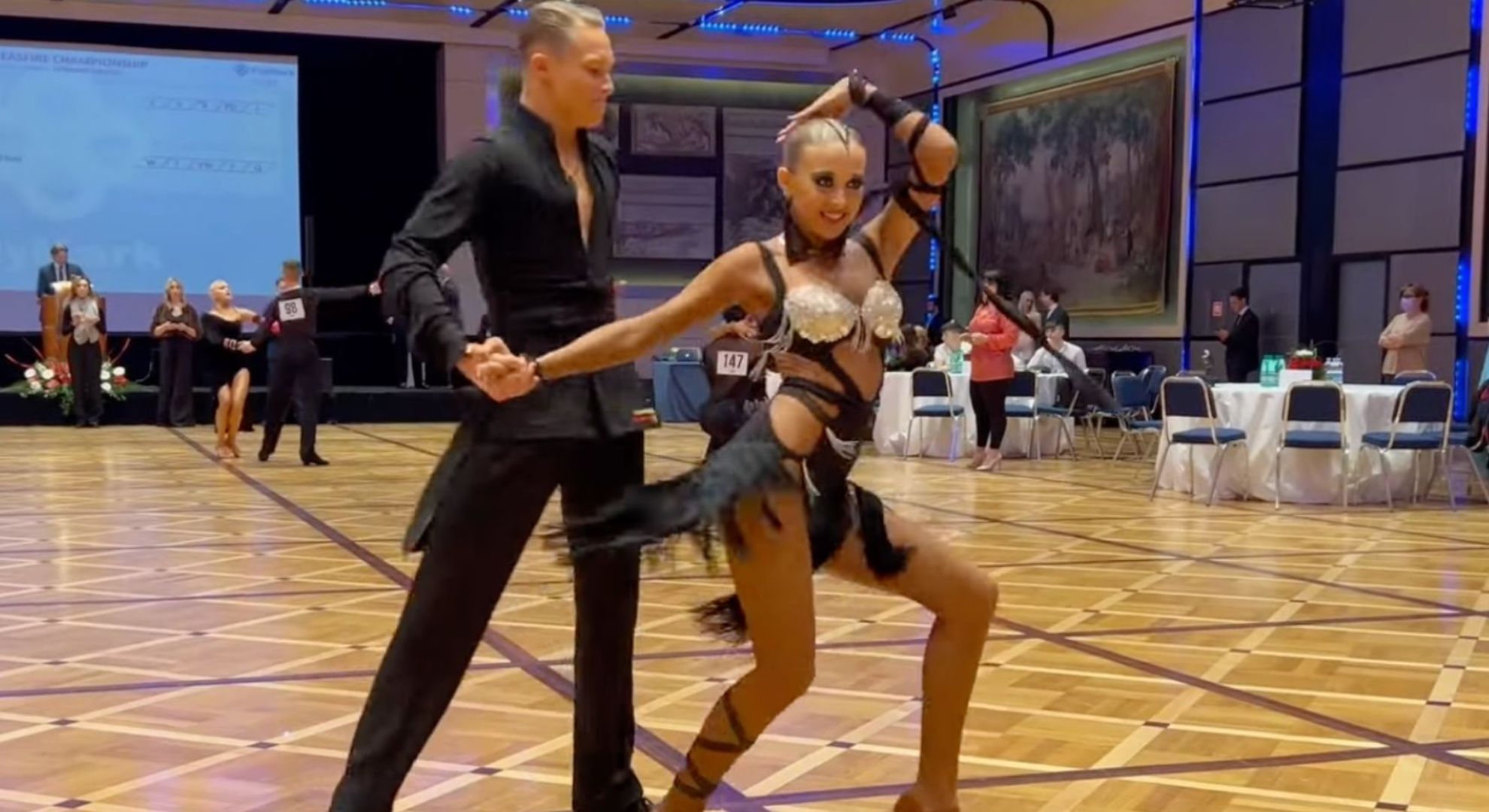 Maddie Ingoldsby dancing