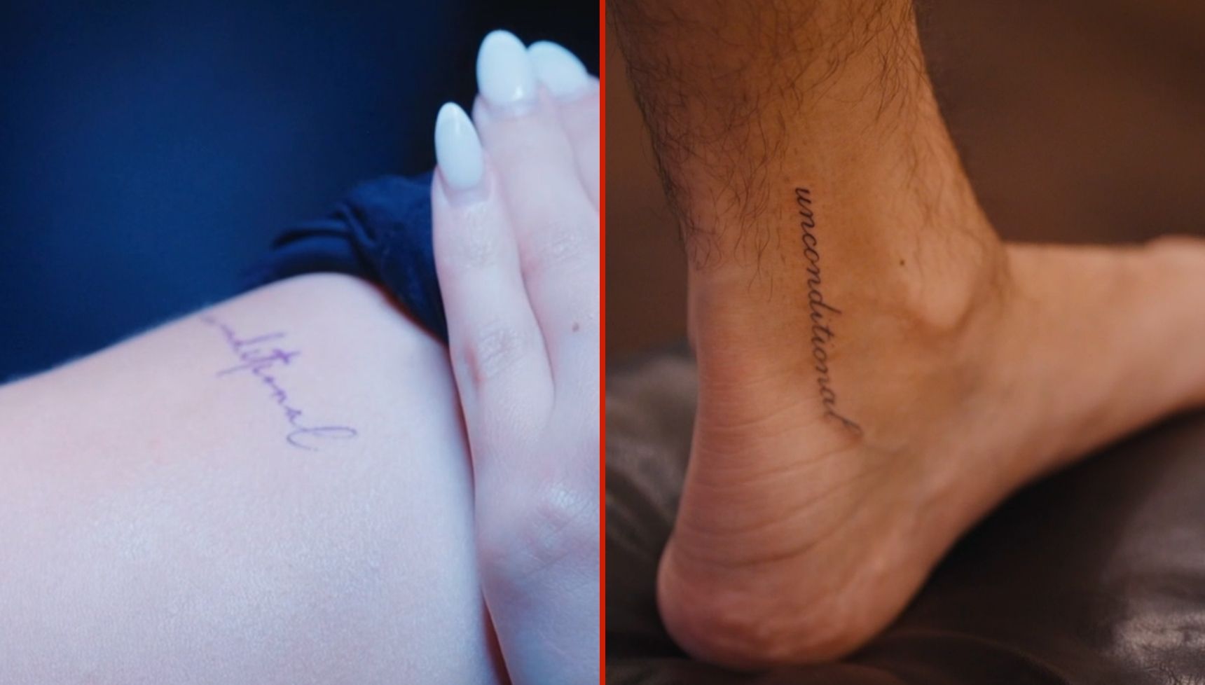 Princess and Junior's tattoos