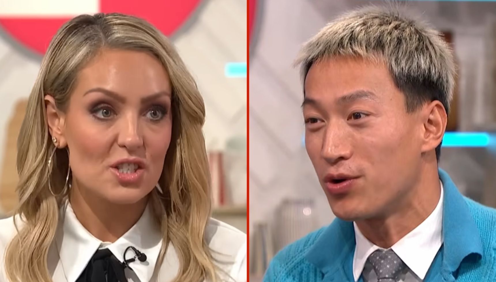 Celebrity Hunted stars Amy Dowden and Carlos Gu reveal 'relentless arguments' on show
