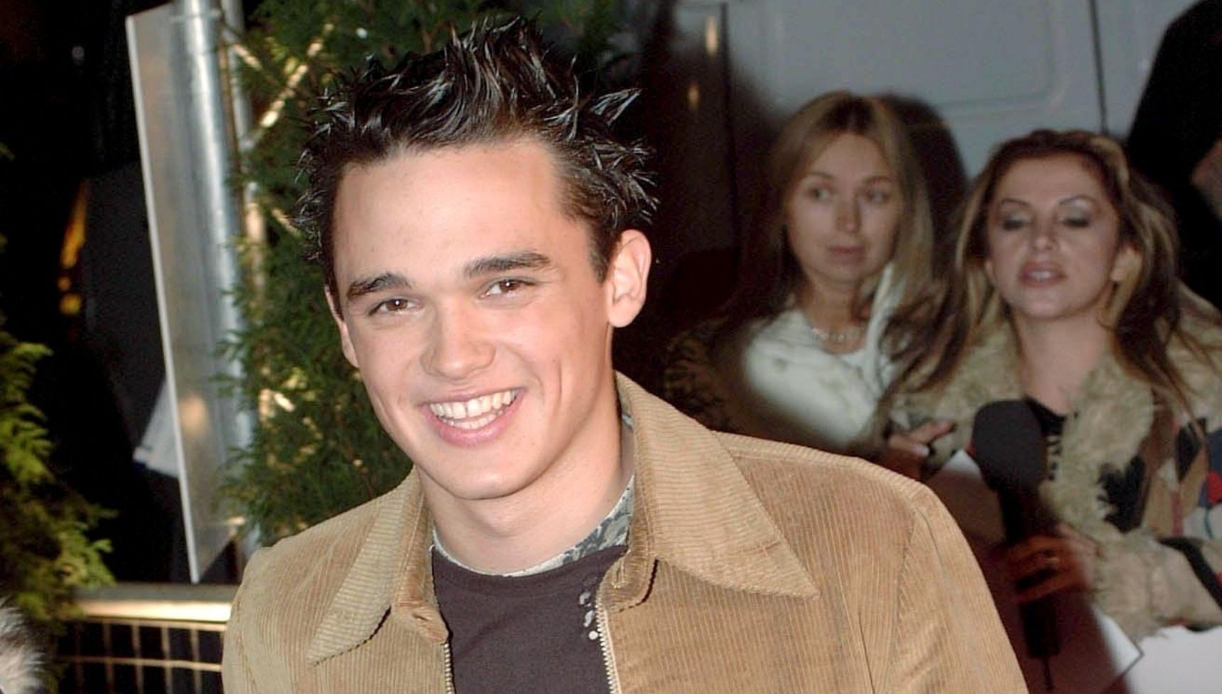 gareth gates brown jacket