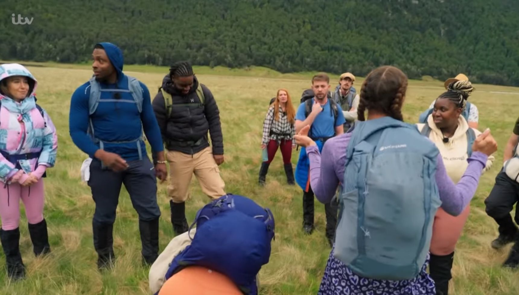 Contestants on The Summit on ITV