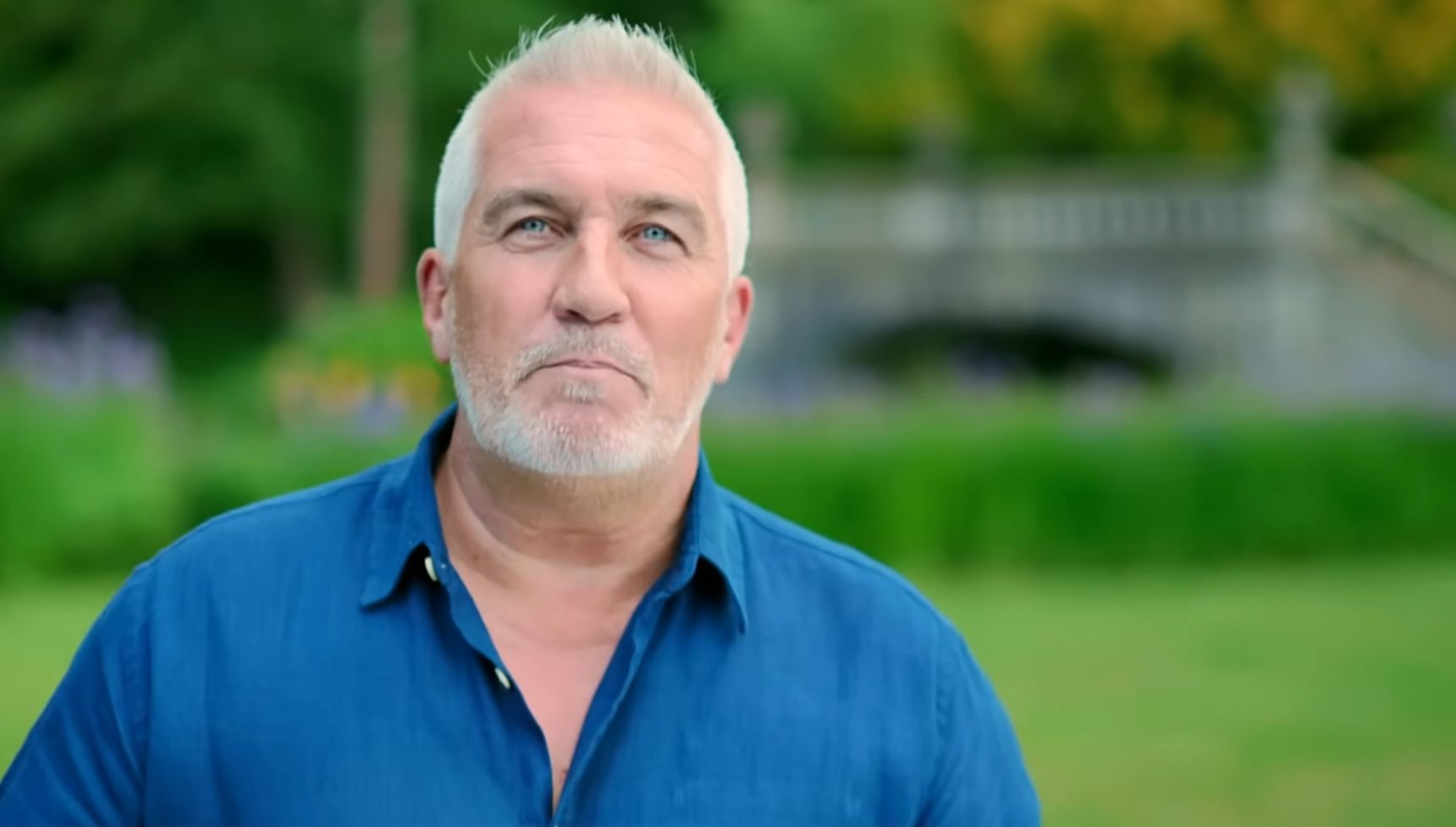 Paul Hollywood on Bake Off