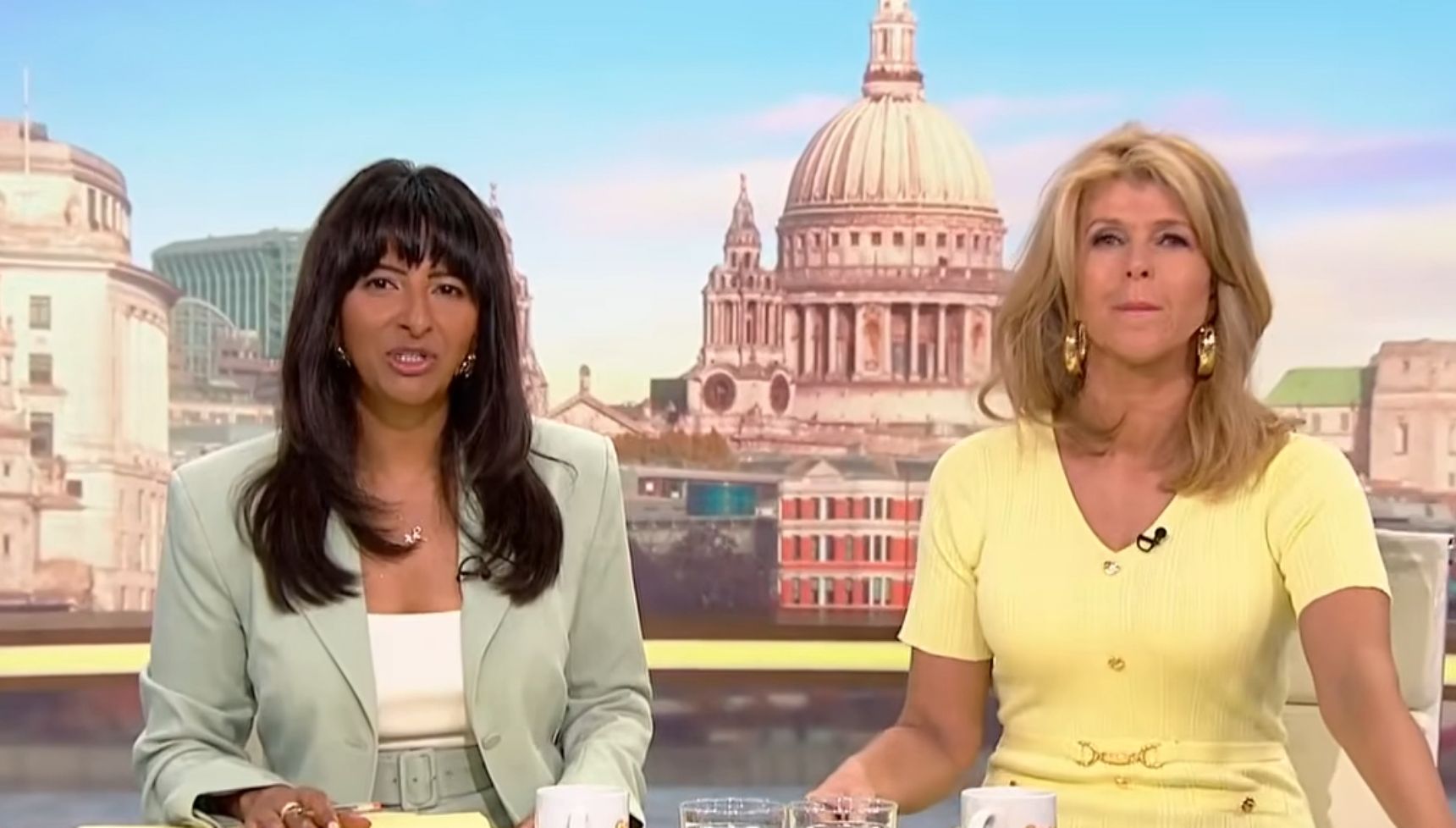 Ranvir Singh and Kate Garraway on Good Morning Britain