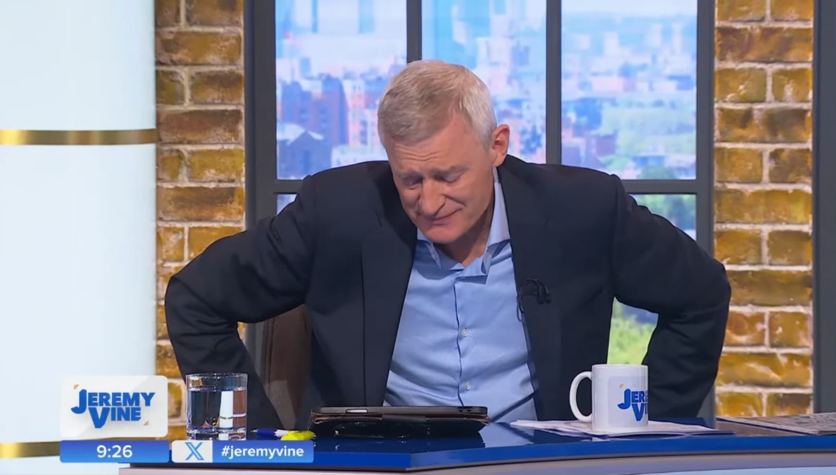 Jeremy Vine in tears on Channel 5 show