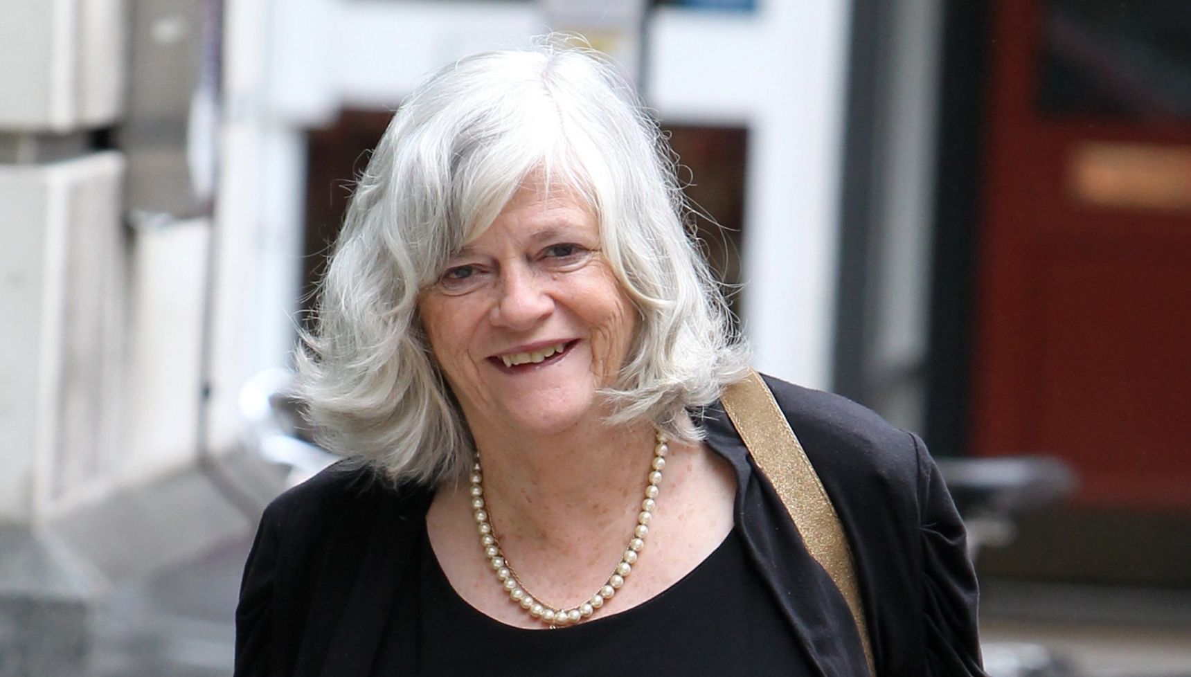 Ann Widdecombe smiling