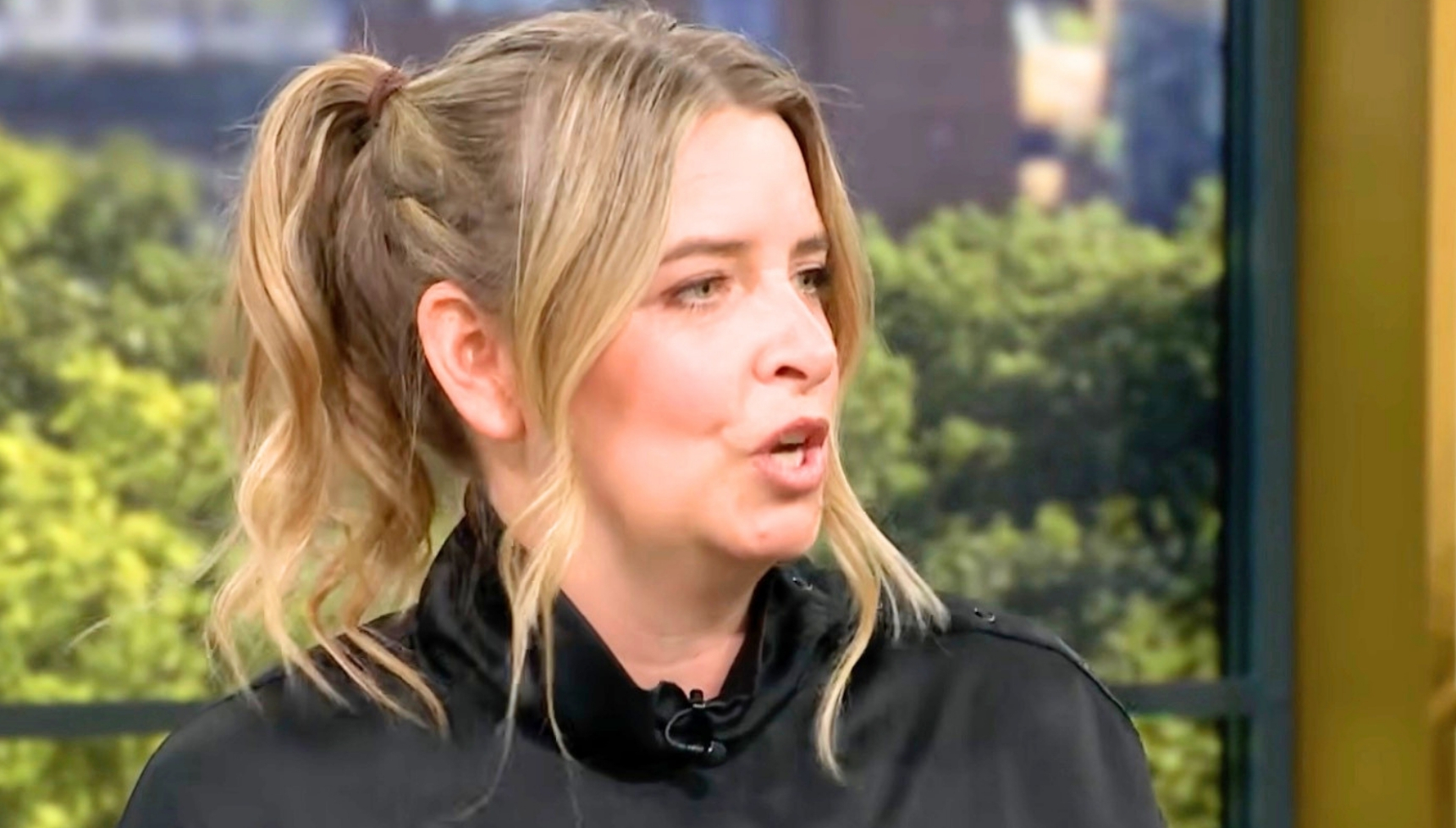 Emmerdale's Emma Atkins serious