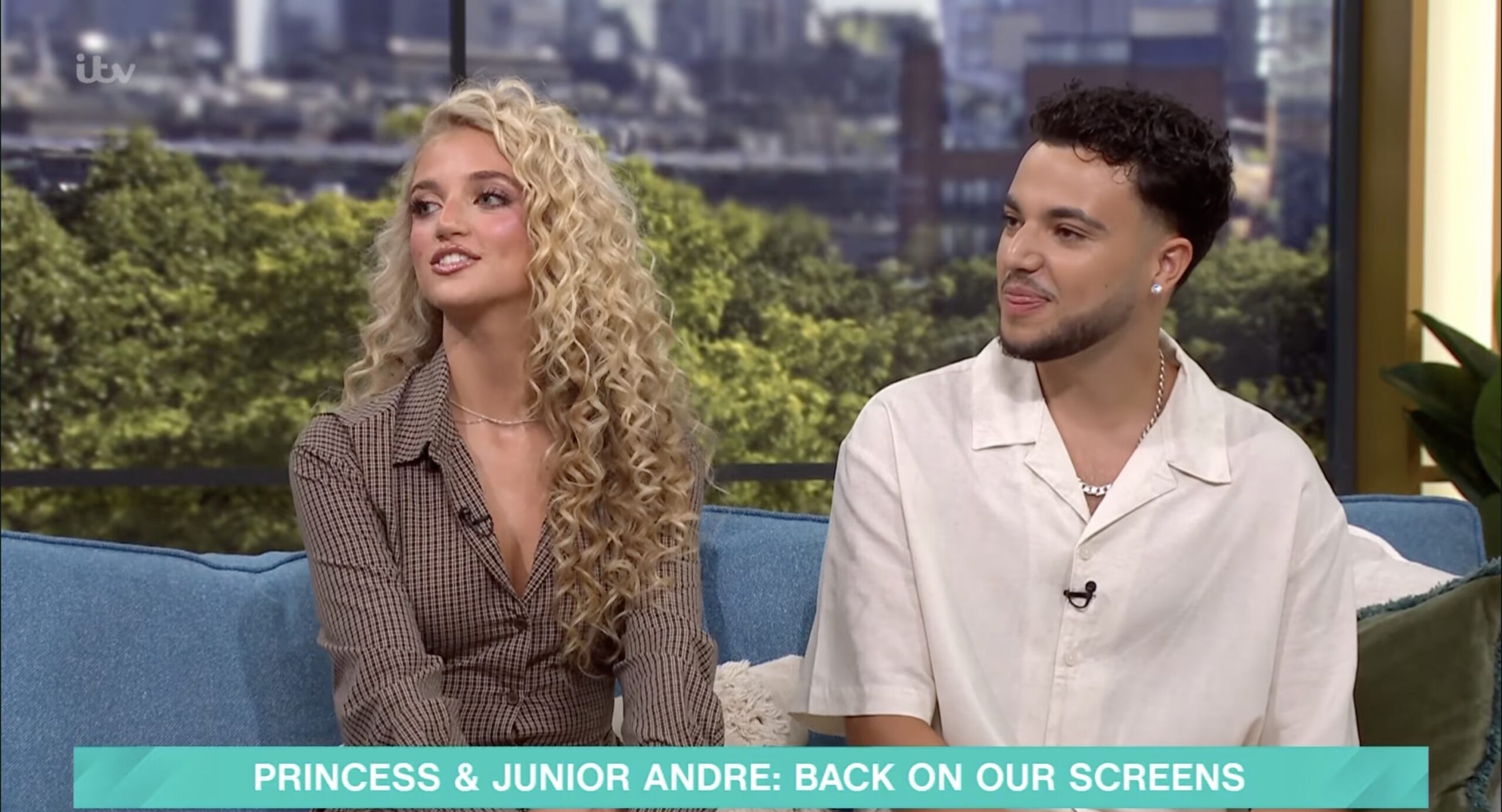 Princess and Junior Andre on This Morning