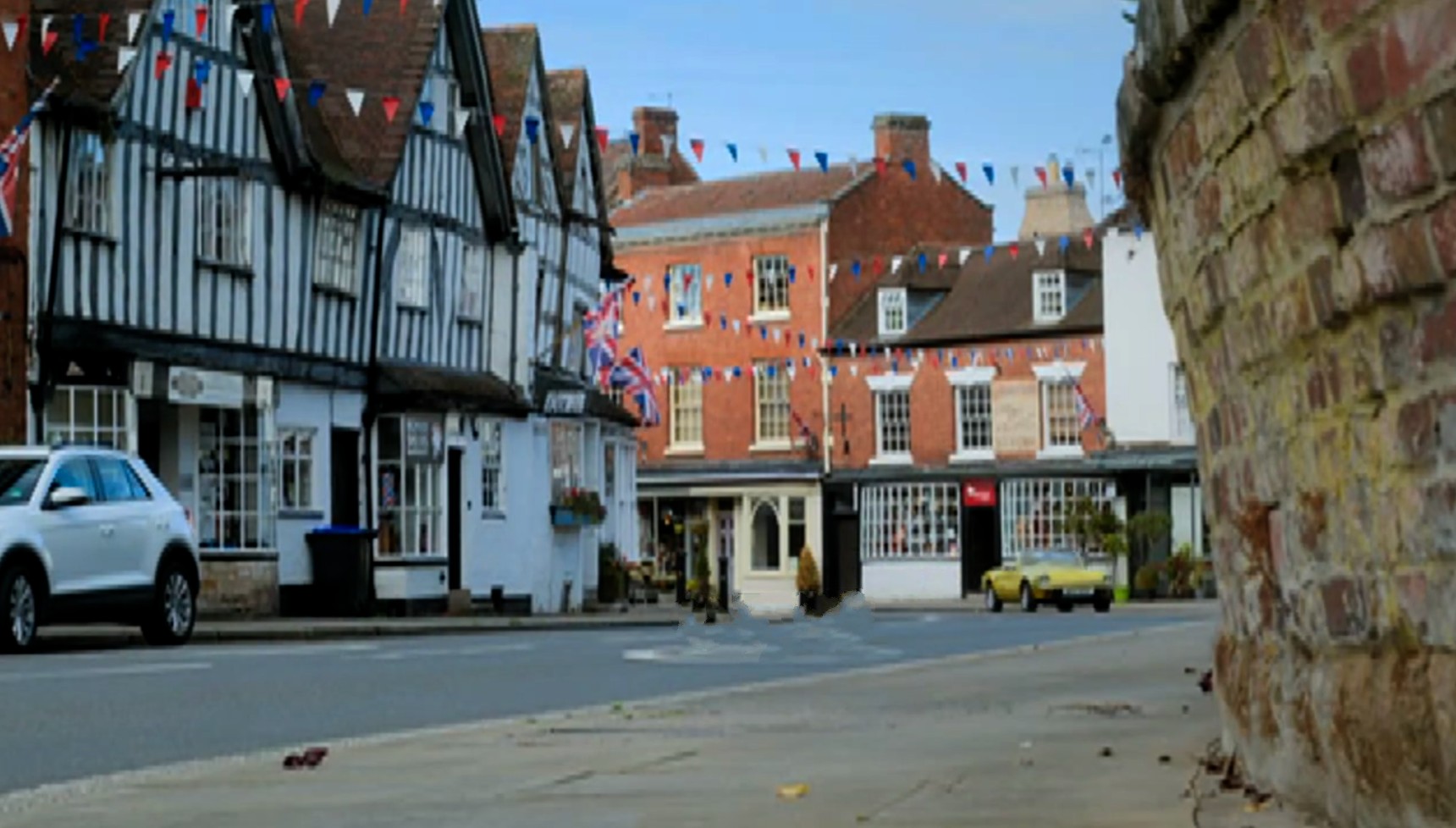 The historic market town of Alcester as seen in The Hairdresser Mysteries