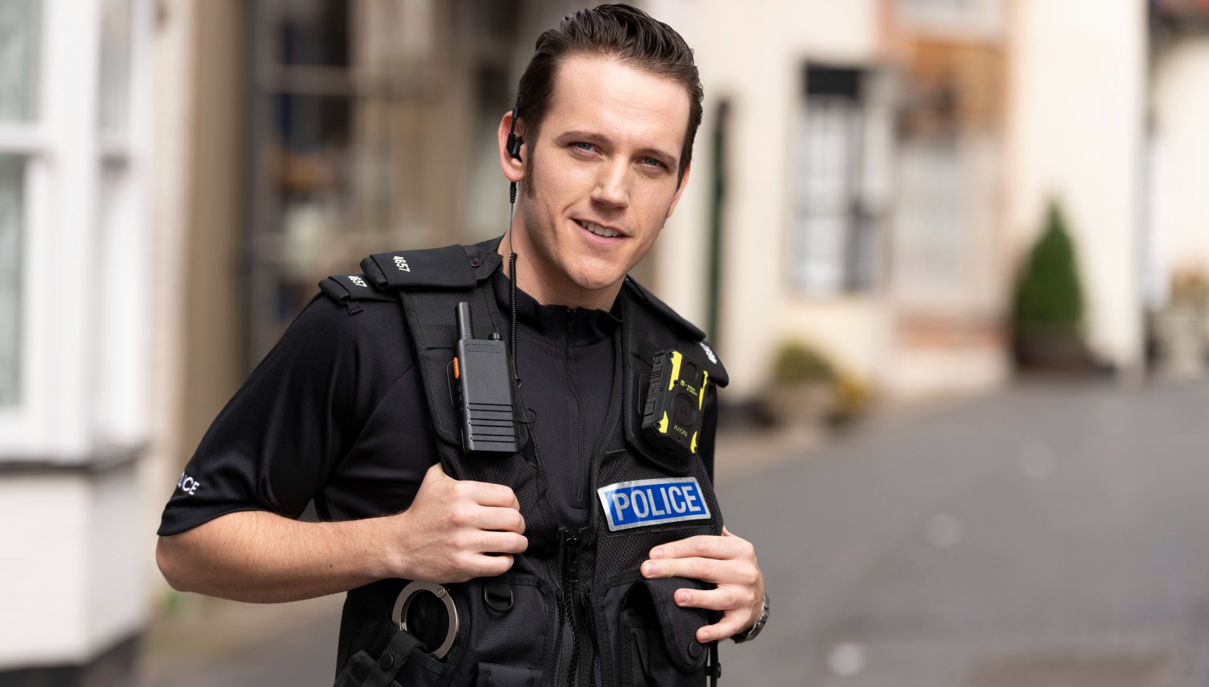 Ben Castle-Gibb as PC Adam Watson in The Hairdresser Mysteries