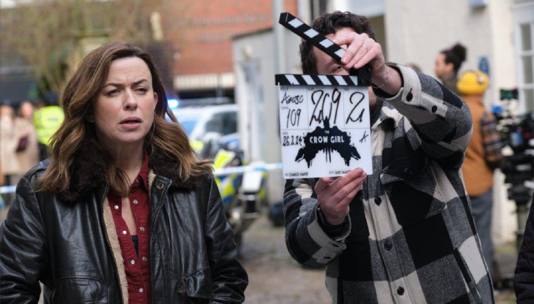 Eve Myles as DCI Jeanette Kilburn in The Crow Girl