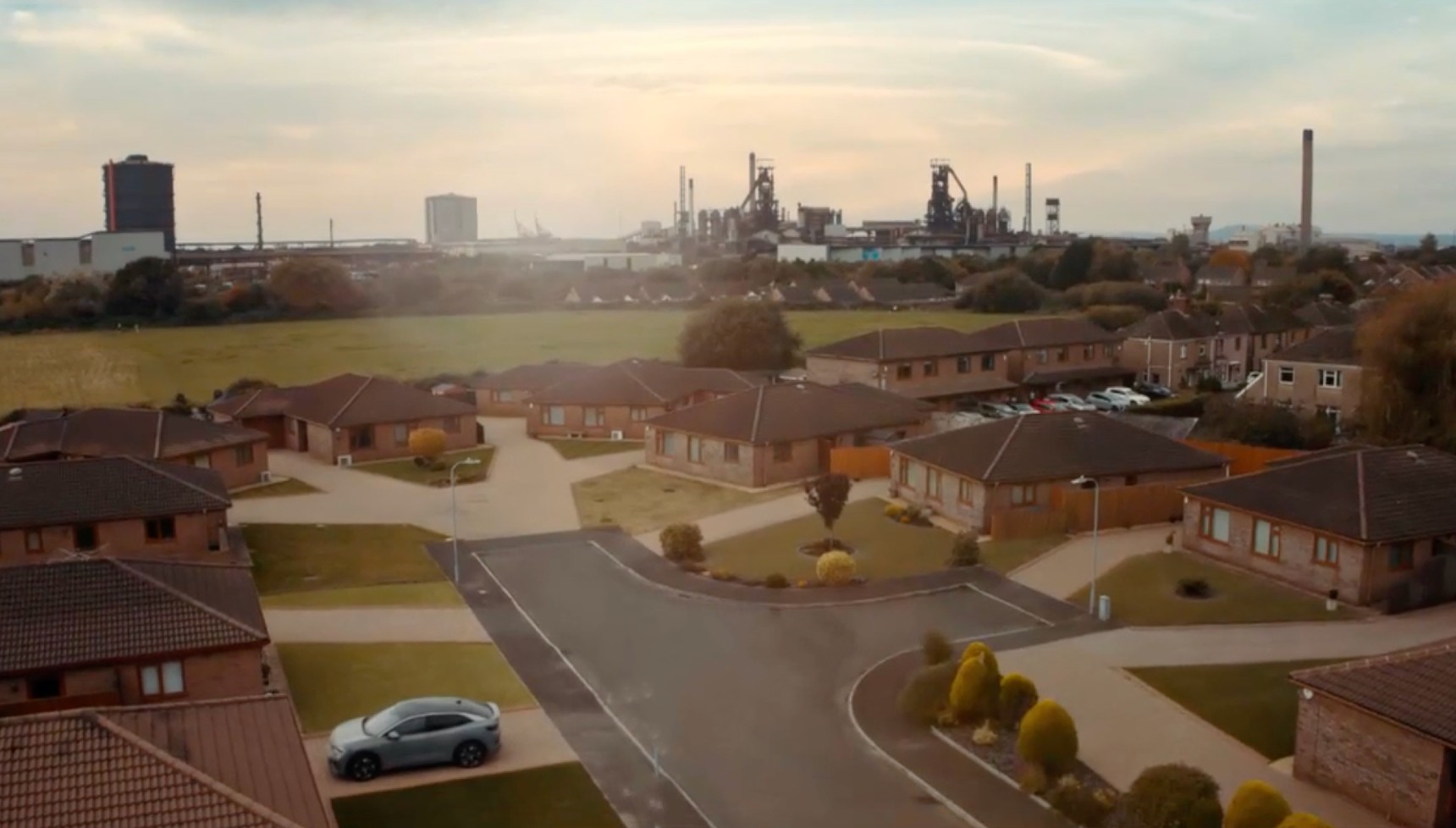Port Talbot Steelworks in South Wales as featured in The Rapture filming locations