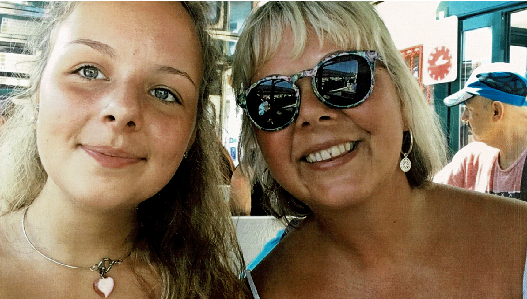Ellie Williams and her mum Allison Johnston