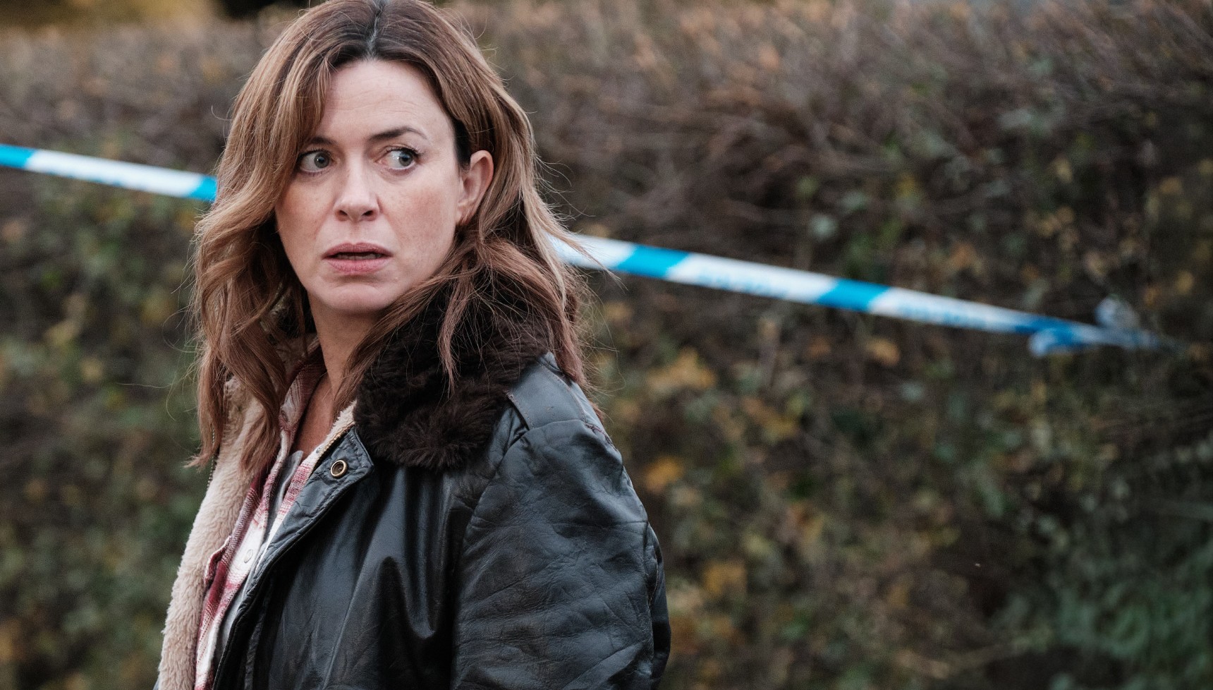 Eve Myles as DCI Jeanette Kilburn in The Crow Girl