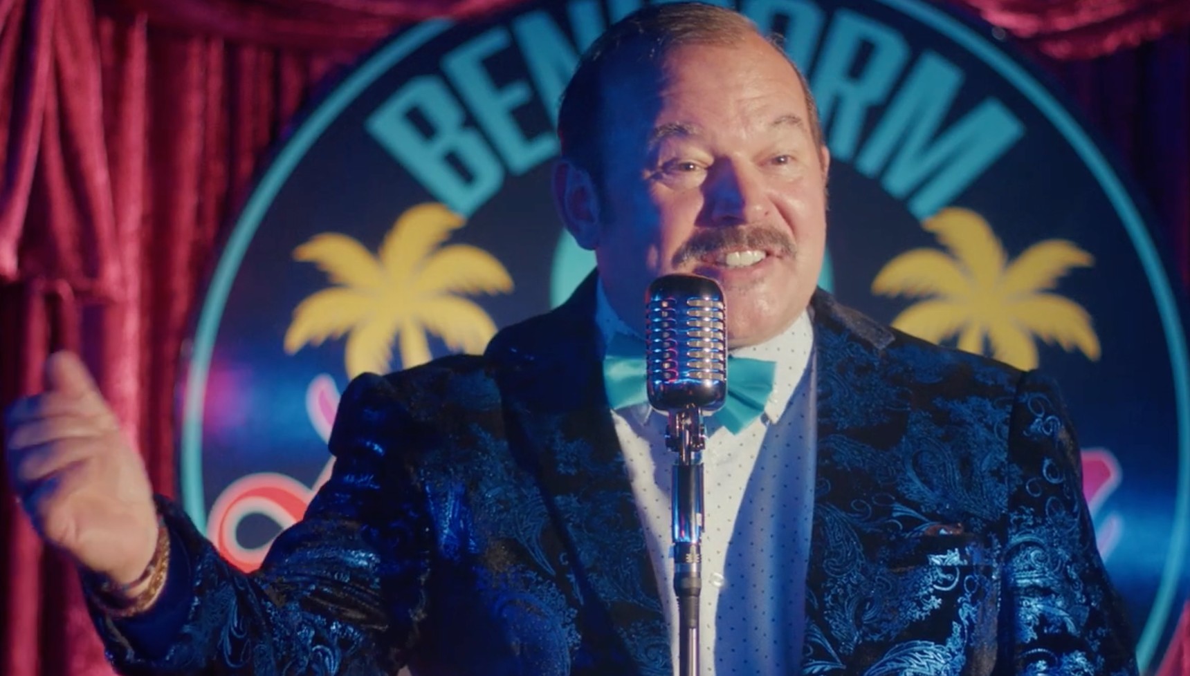 James Barriscale as Frank Mann in Benidorm is Murder