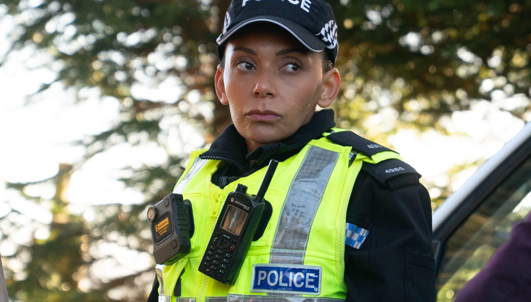 Lois Chimimba as PC Carol Stewart in The Dark