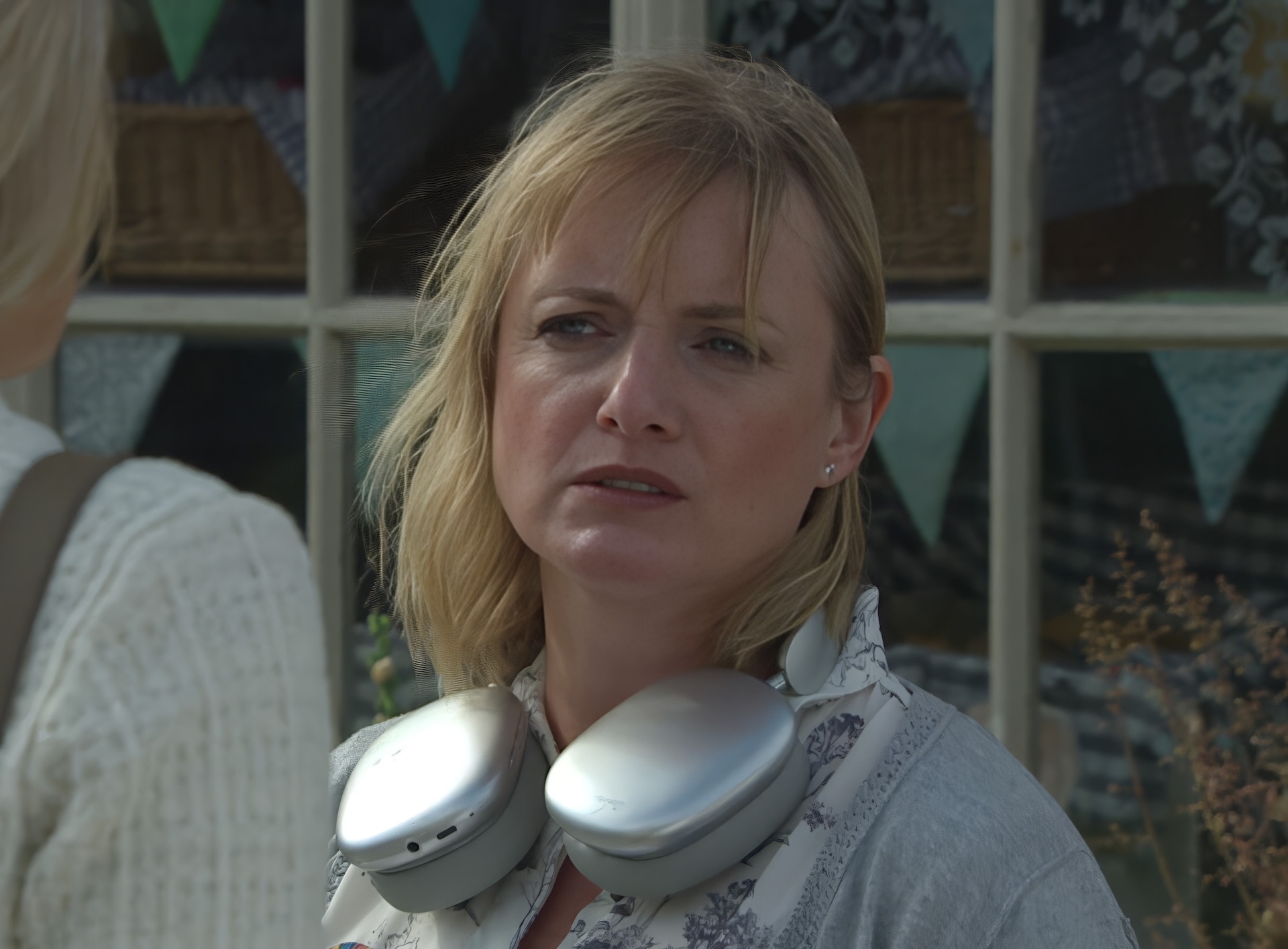 Nicola recieves news in Emmerdale