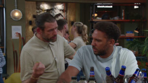 Kev confesses to Billy in Emmerdale