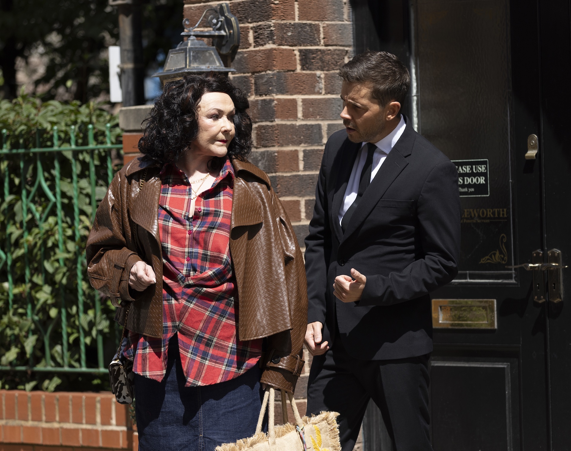 Celeste and Todd strike up a friendship (Credit: ITV)