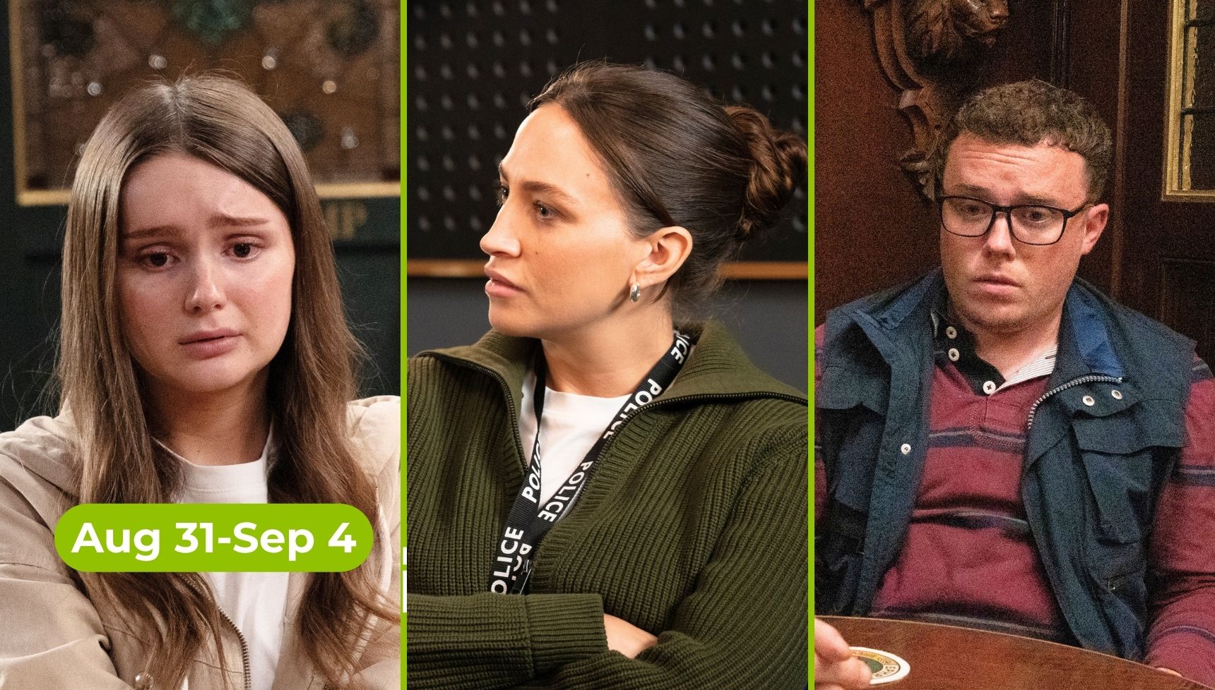 9 Emmerdale spoilers for next week: DS Ramsden's shock relation is revealed in flashback scenes as Sarah prepares to confess her killer secret