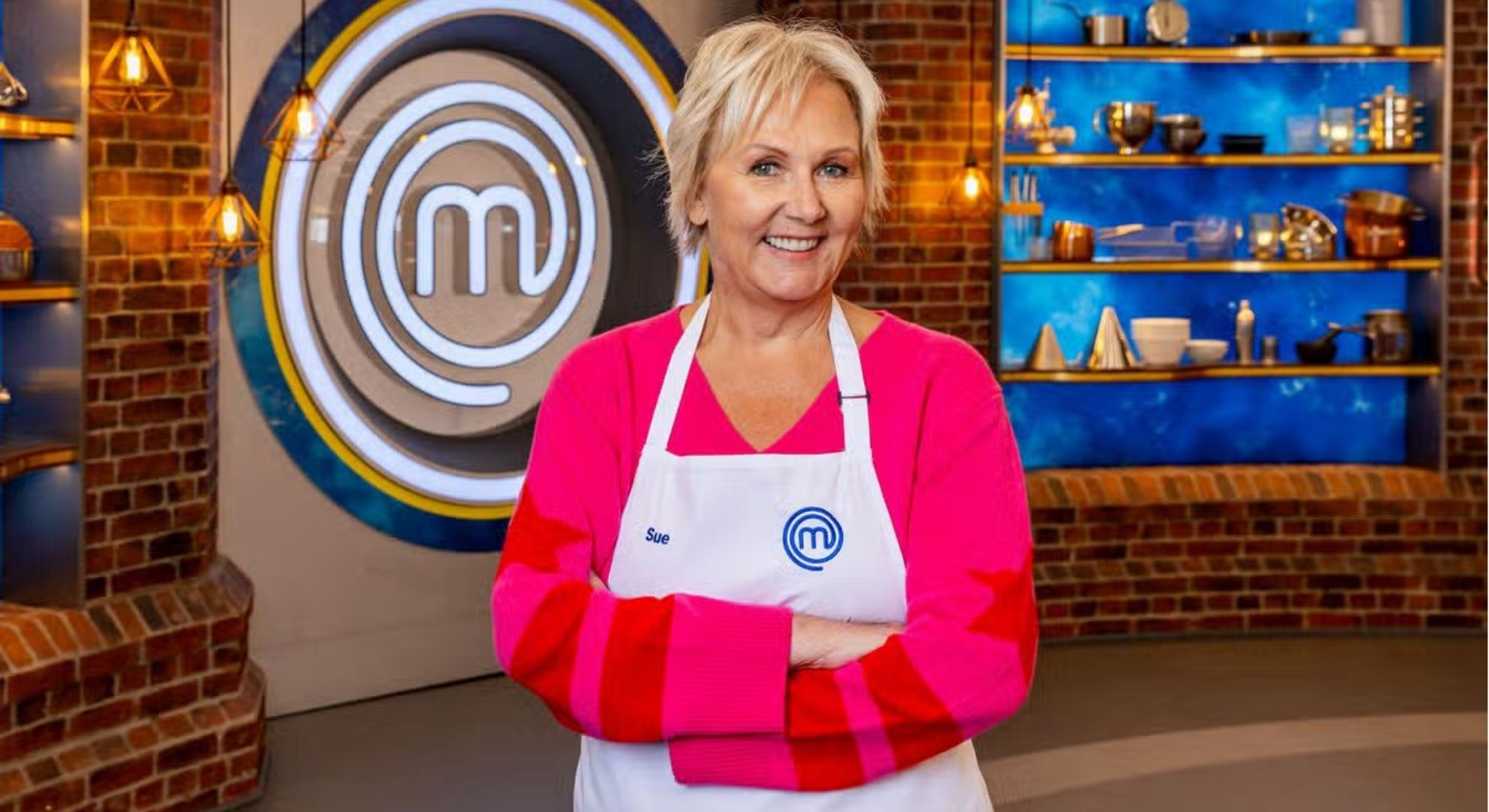 Sue Cleaver on Celebrity MasterChef