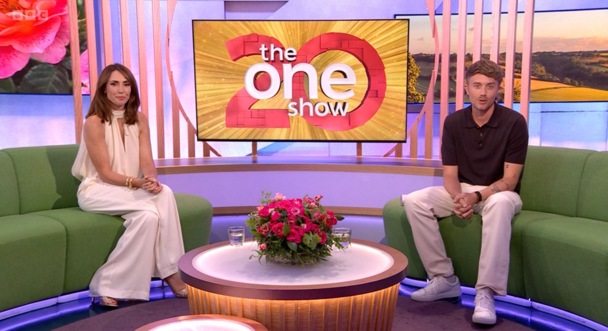Alex Jones and Roman Kemp on The One Show 