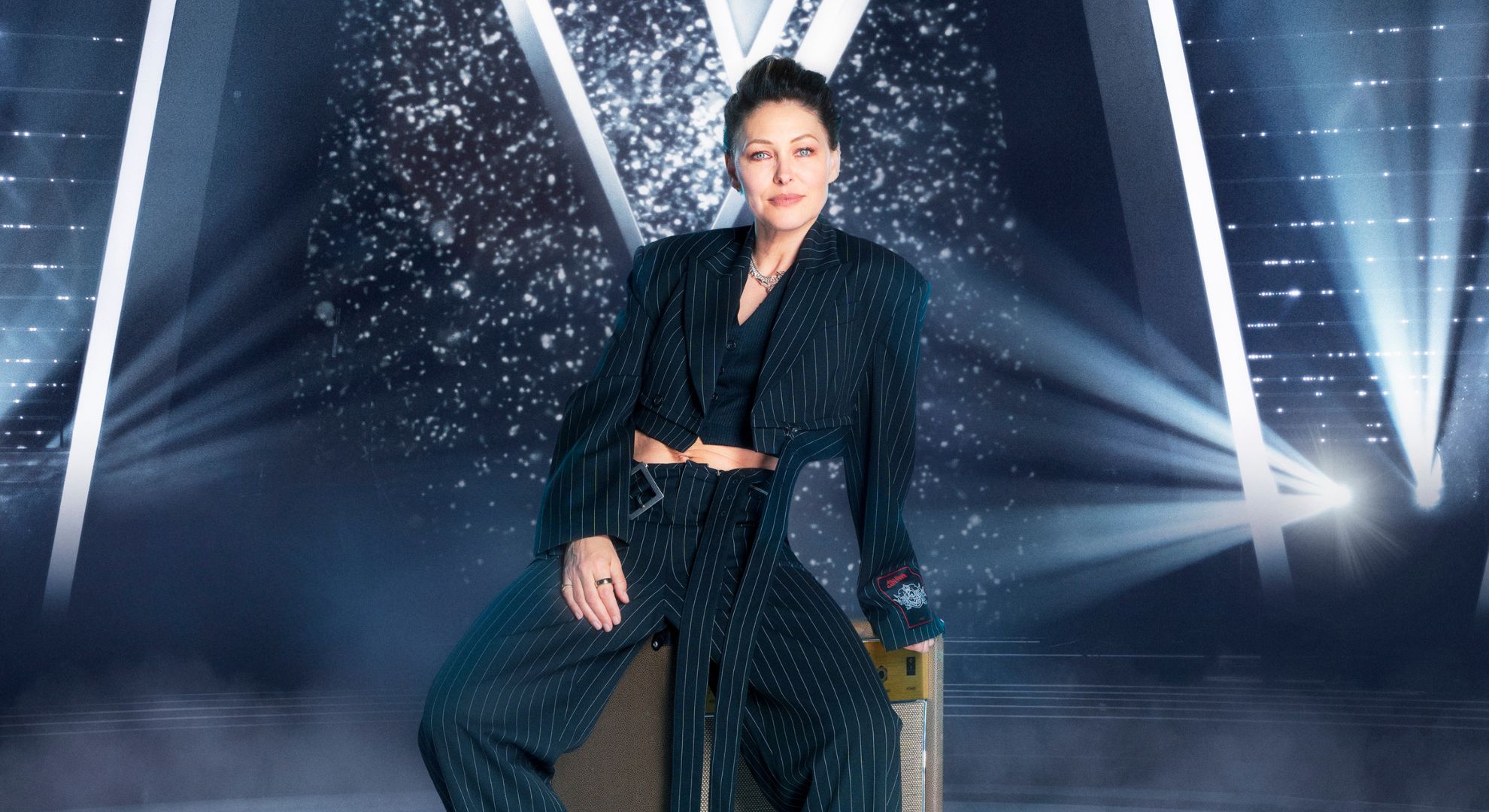 Emma Willis in a promo picture for The Voice UK