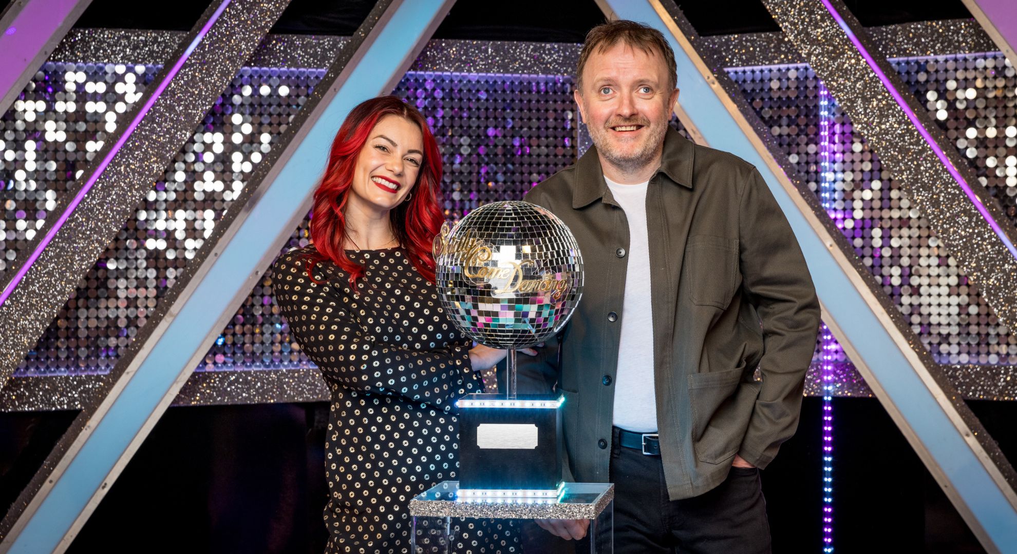 Dianne Buswell and Chris McCausland 