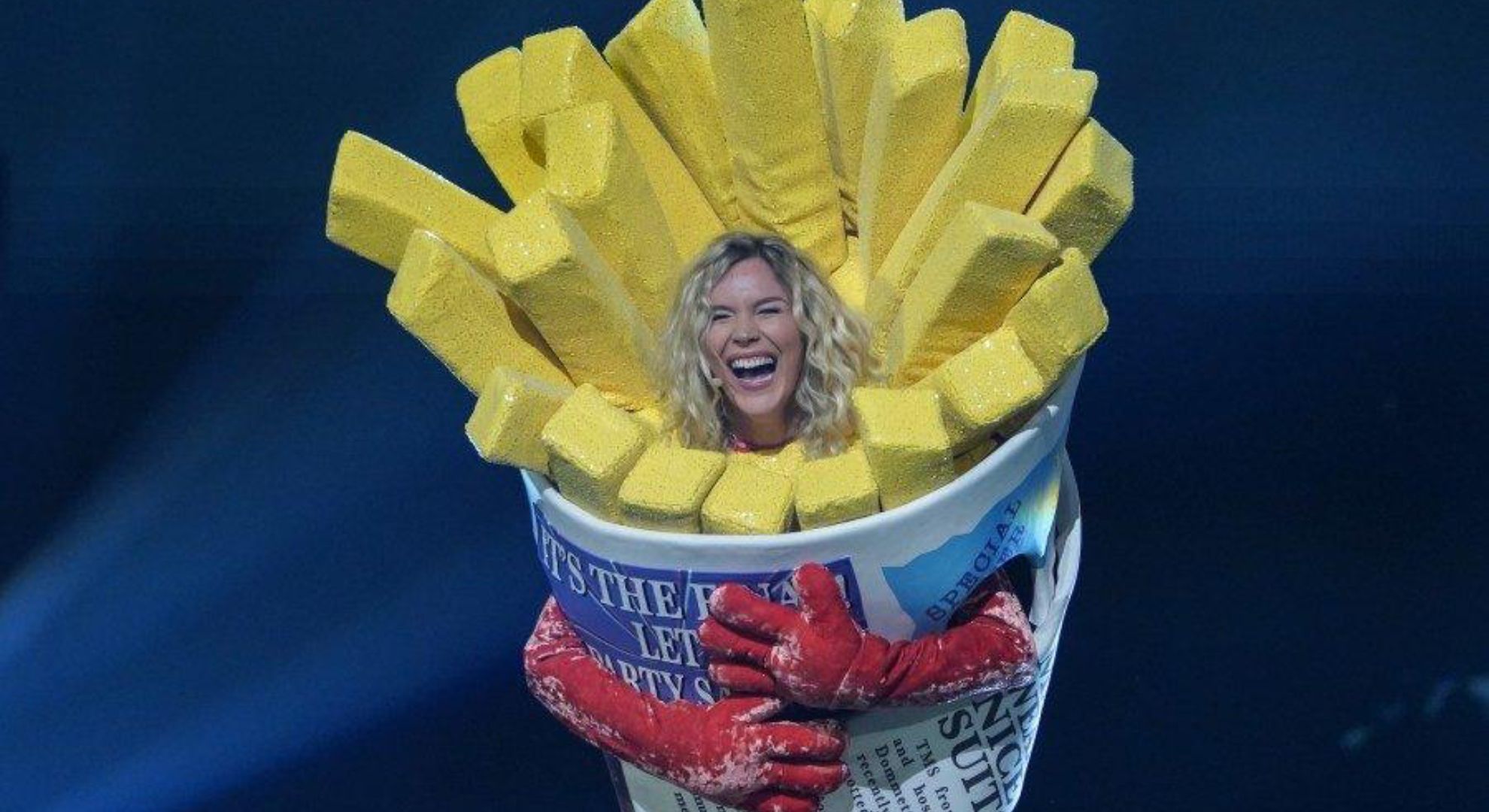 Joss Stone as Sausage on The Masked Singer