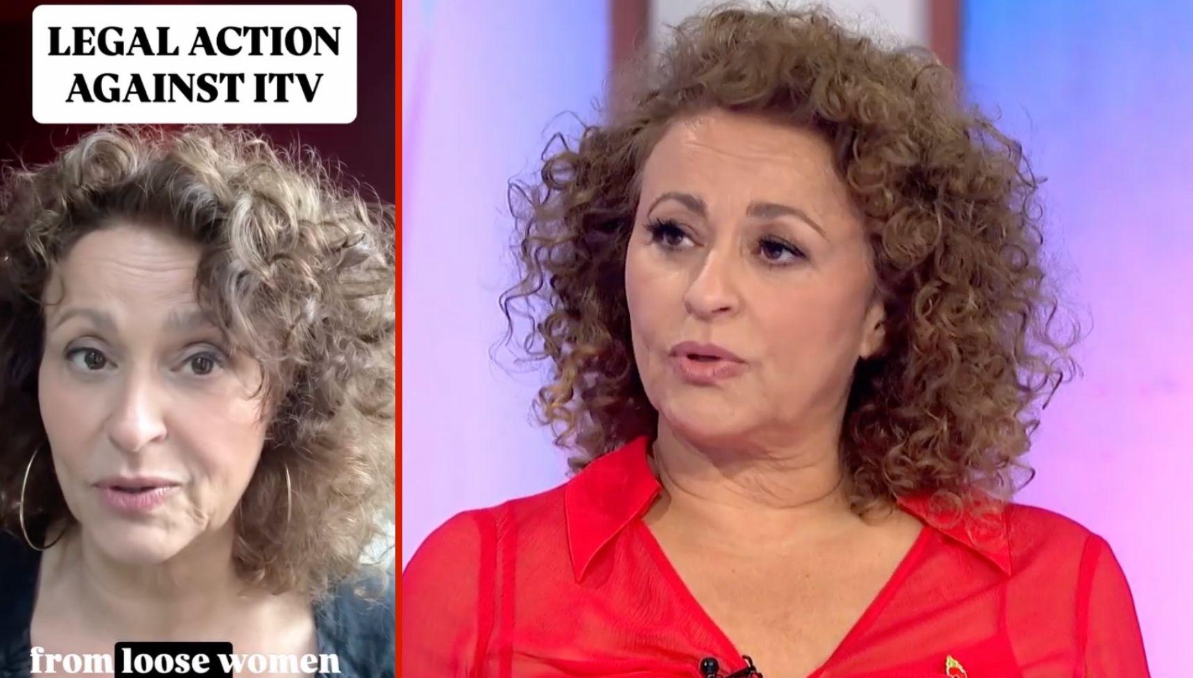 Loose Women's Nadia Sawalha takes legal action against ITV as she launches petition to reinstate her on show