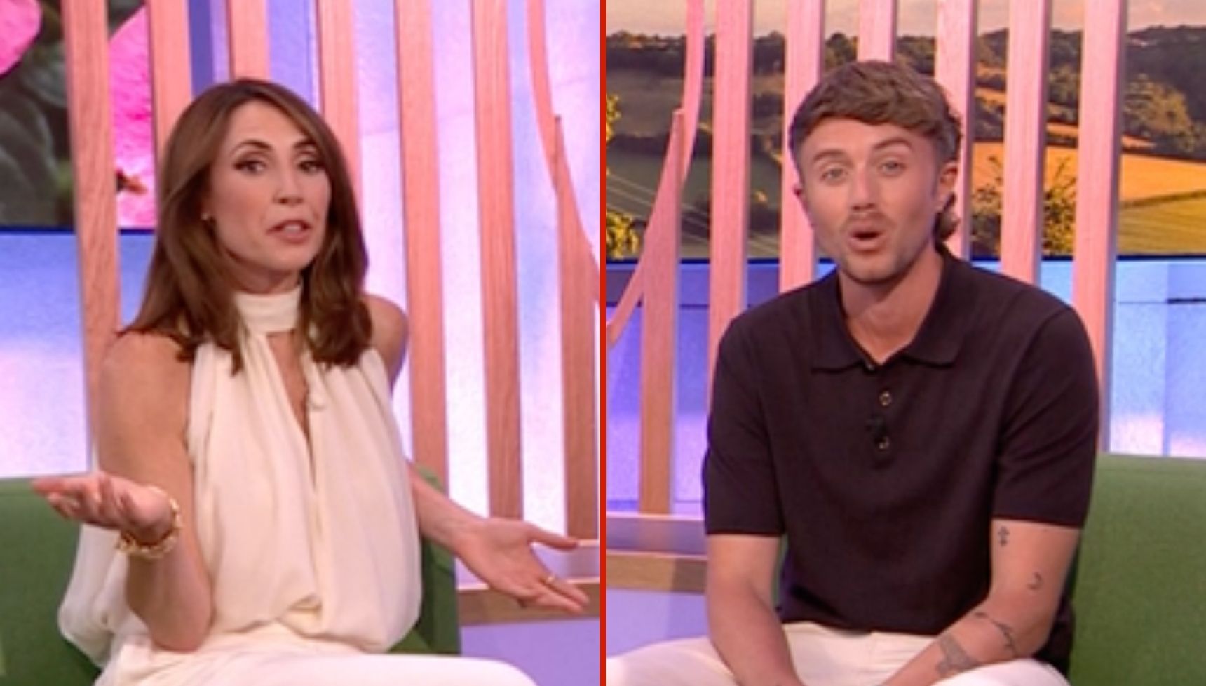 Alex Jones and Roman Kemp left stunned as The One Show 20th anniversary is interrupted by emergency alert