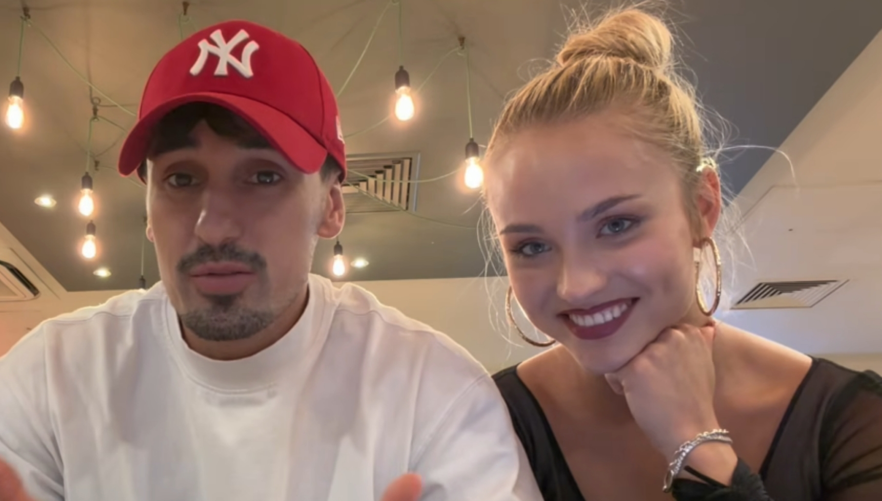 New Strictly pro Aleksandra Isaeva denies she's dating co-star Cristian Priori