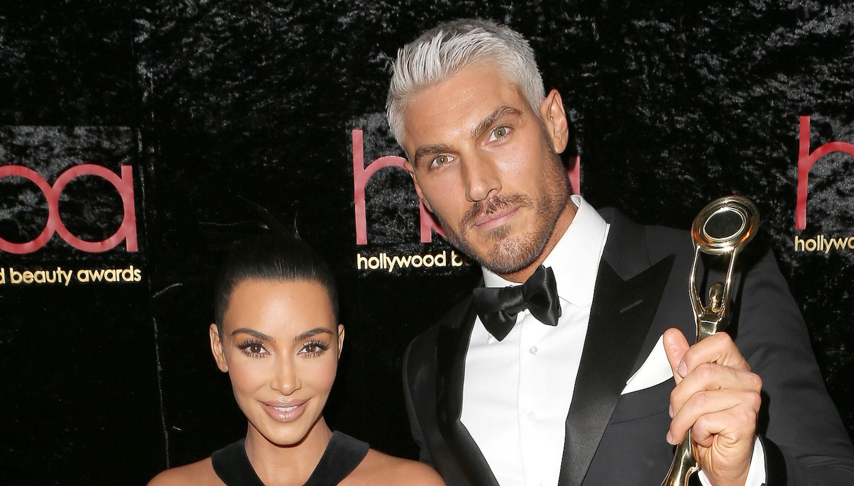 Kim Kardashian and Chris Appleton at event